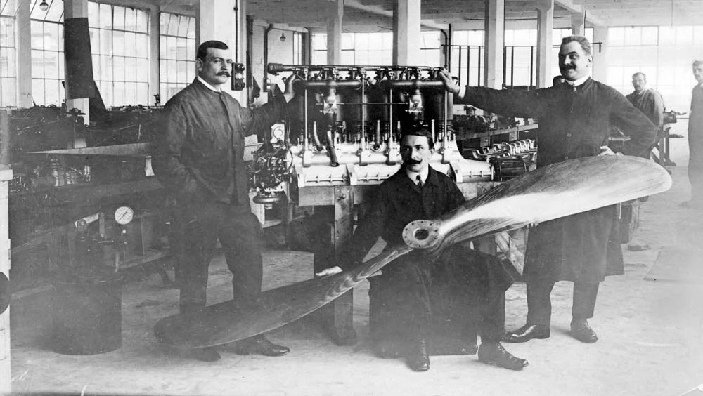 Porsche y sus motores para aviones