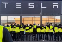 Tesla tiene un duro problema en Suecia con sindicatos de por medio