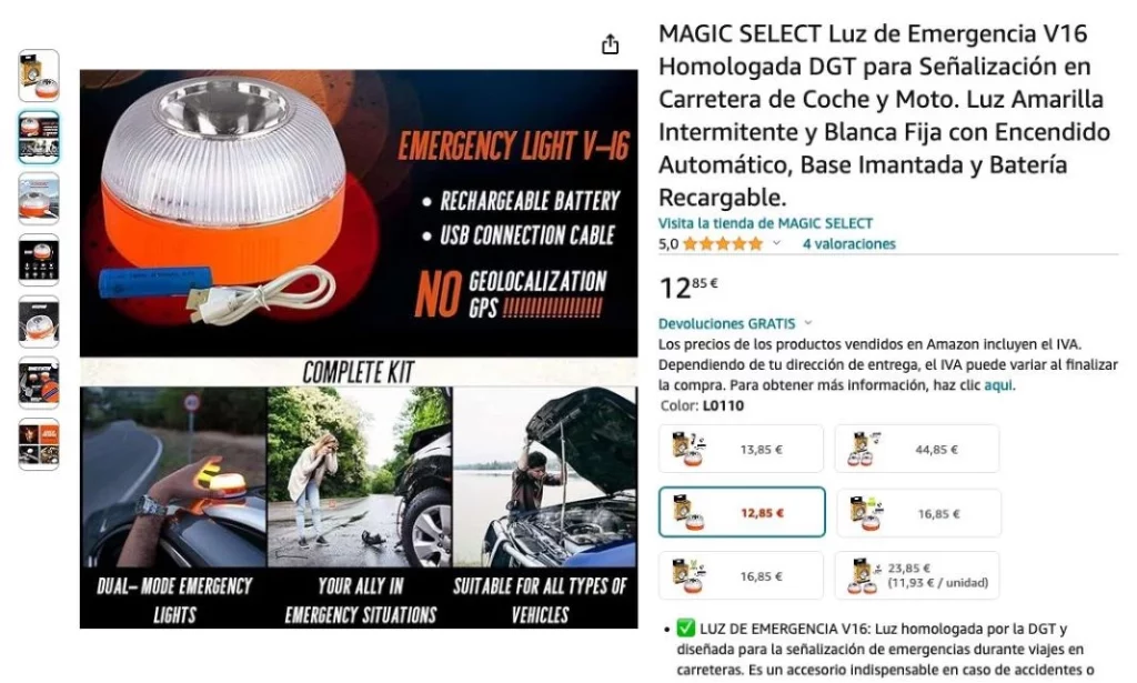 LIDL ha despachado como churros este accesorio para tu coche que Amazon te lo vende por solo 12 euros 6 Motor16 Amazon
