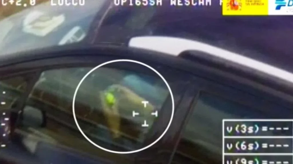 La DGT fue quien lo capturó y compartió el video en redes