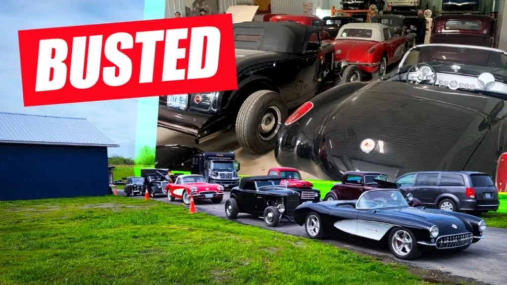 ¿Quiénes fueron los responsables del robo de todos estos coches?