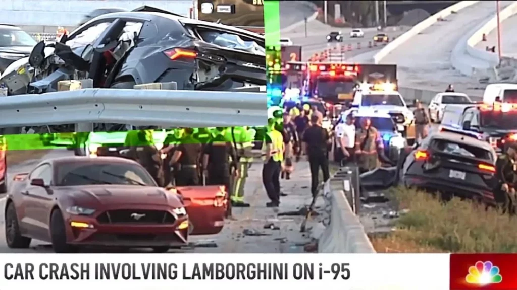 El destrozo que este Lamborghini Urus ha preparado en esta carretera. Con Mustang involucrado 1 Motor16 Los detalles del accidente que terminó con el Lamborghini Urus destrozado.
