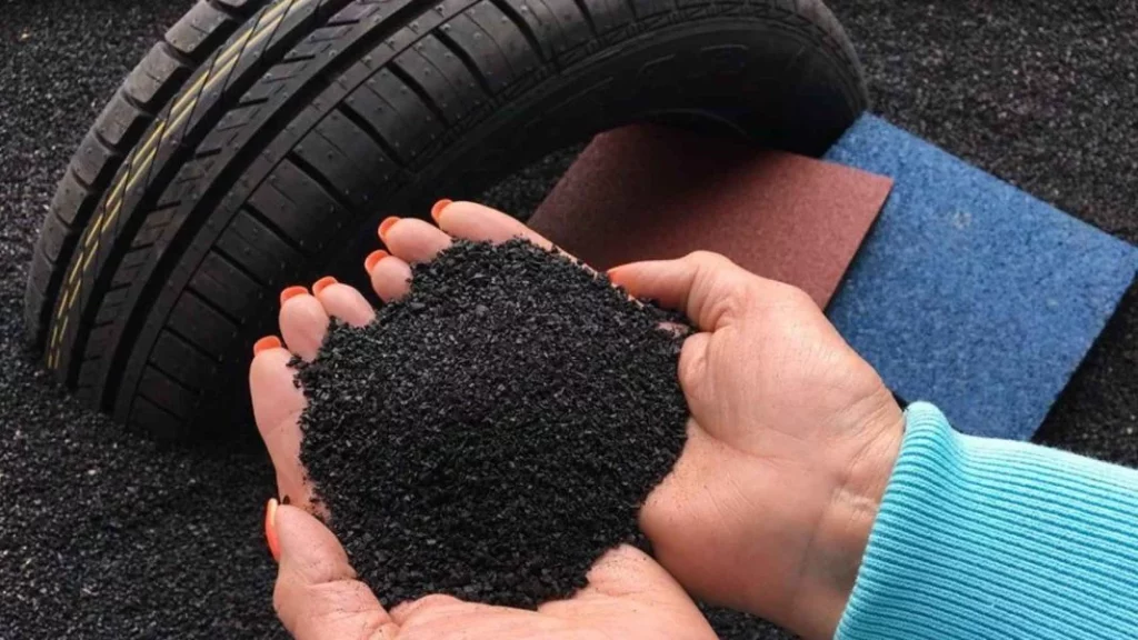 El ‘ingrediente secreto’ que lleva el asfalto que se usa en Madrid 209 Motor16 polvo de caucho reciclado solucion sustentable Motor16