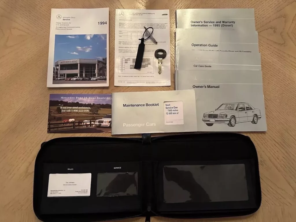 1995 Mercedes Benz E300 Diesel BAT 43 Motor16