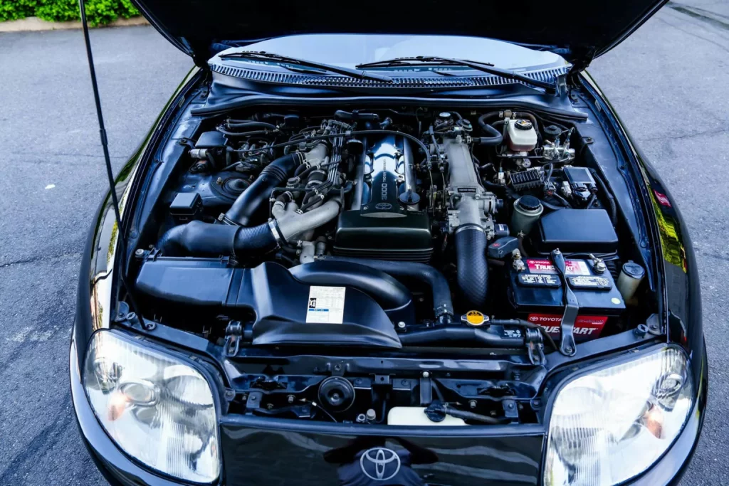 Cuando veas el precio de este Toyota Supra entenderás que alguien está loco 30 Motor16 1995 Toyota Supra Cars Bids Subasta 28 Motor16