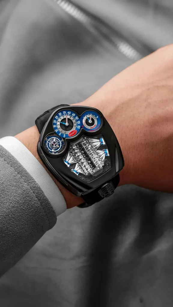 El Bugatti Tourbillon ya tiene su tourbillon para tu muñeca 5 Motor16 2024 Bugatti Tourbillon Reloj Jacob Co 3 Motor16