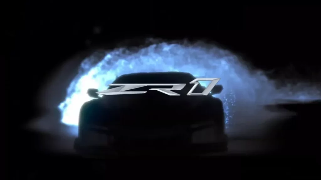 2024 Chevrolet Corvette ZR1 Teaser. Imagen portada.