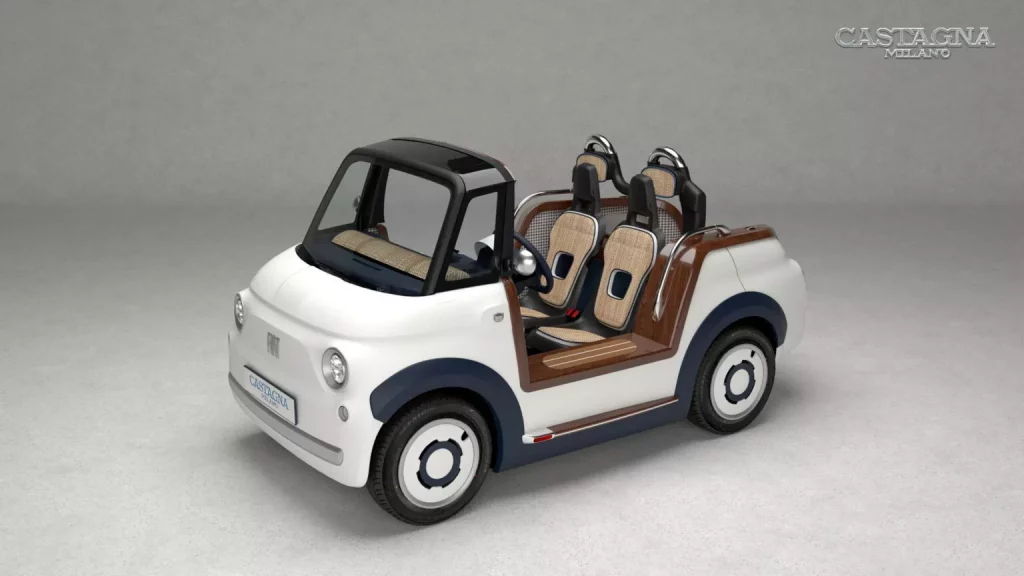El Fiat Topolino se va a la playa de la mano de Castagna Milano 5 Motor16 2024 Fiat Topolino Castagna Milano 1 Motor16