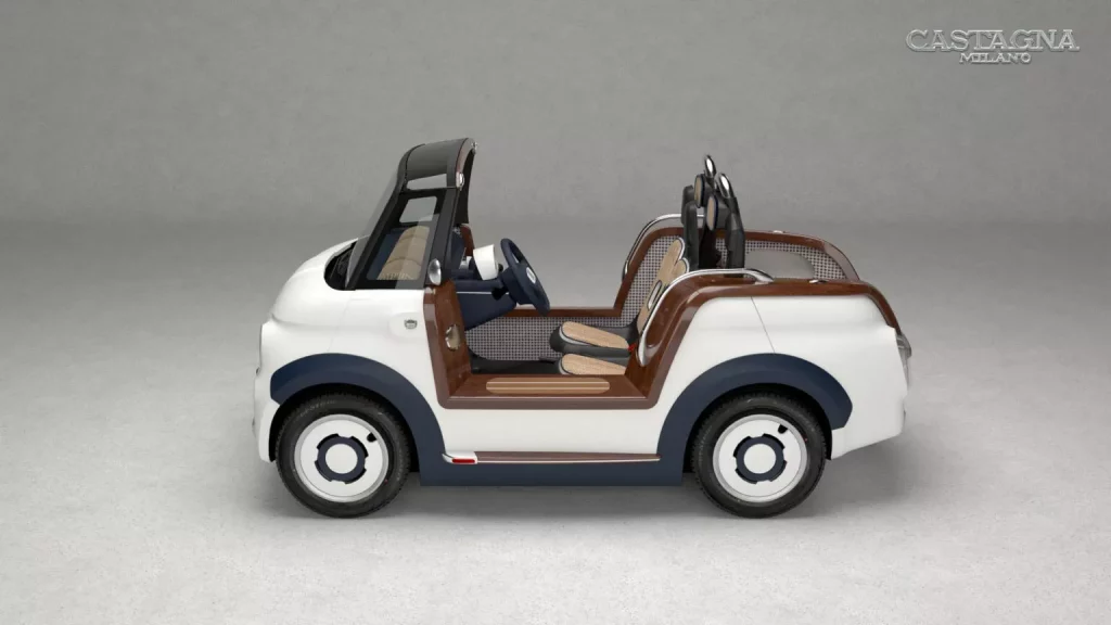 El Fiat Topolino se va a la playa de la mano de Castagna Milano 15 Motor16 2024 Fiat Topolino Castagna Milano 11 Motor16