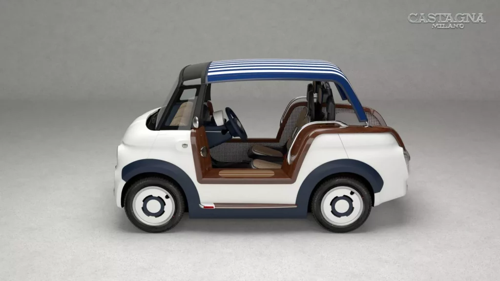 El Fiat Topolino se va a la playa de la mano de Castagna Milano 17 Motor16 2024 Fiat Topolino Castagna Milano 13 Motor16