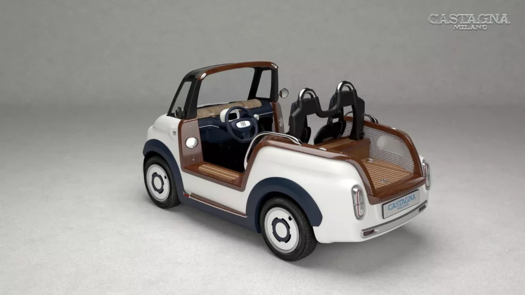 El Fiat Topolino se va a la playa de la mano de Castagna Milano 9 Motor16 2024 Fiat Topolino Castagna Milano 5 Motor16