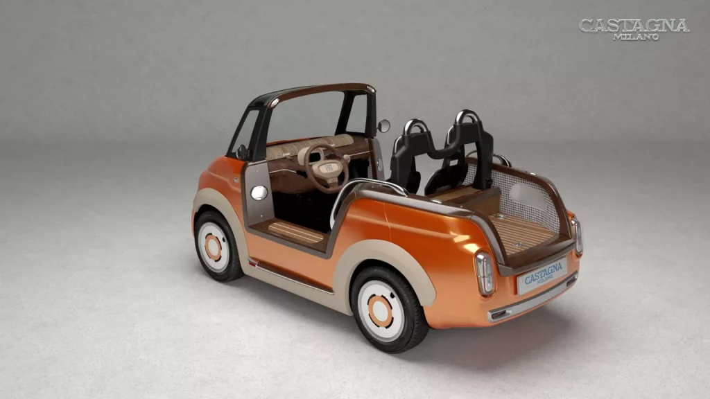 El Fiat Topolino se va a la playa de la mano de Castagna Milano 10 Motor16 2024 Fiat Topolino Castagna Milano 6 Motor16