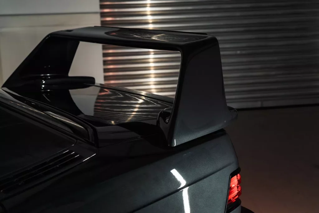 HWA EVO: El mítico 190E Evolution II es un restomod de casi un millón 4 Motor16 2024 HWA EVO. Imagen alerón.