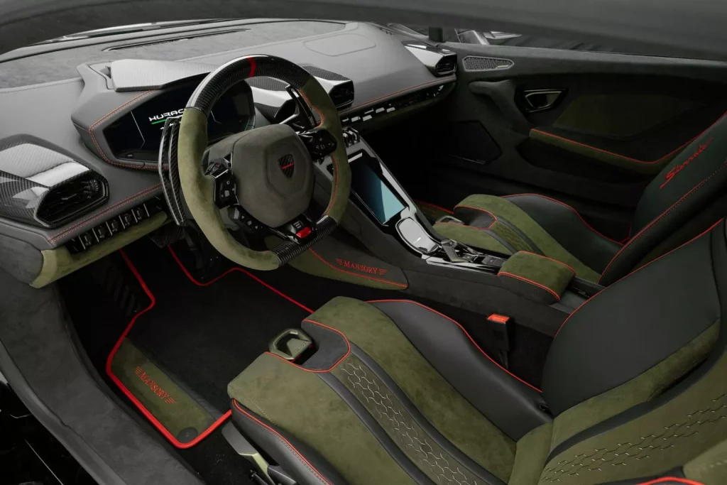 2024 Mansory Lamborghini Huracán Sterrato. Imagen interior.