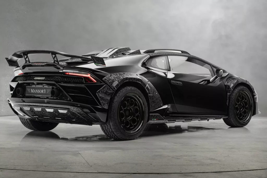2024 Mansory Lamborghini Huracán Sterrato. Imagen trasera.