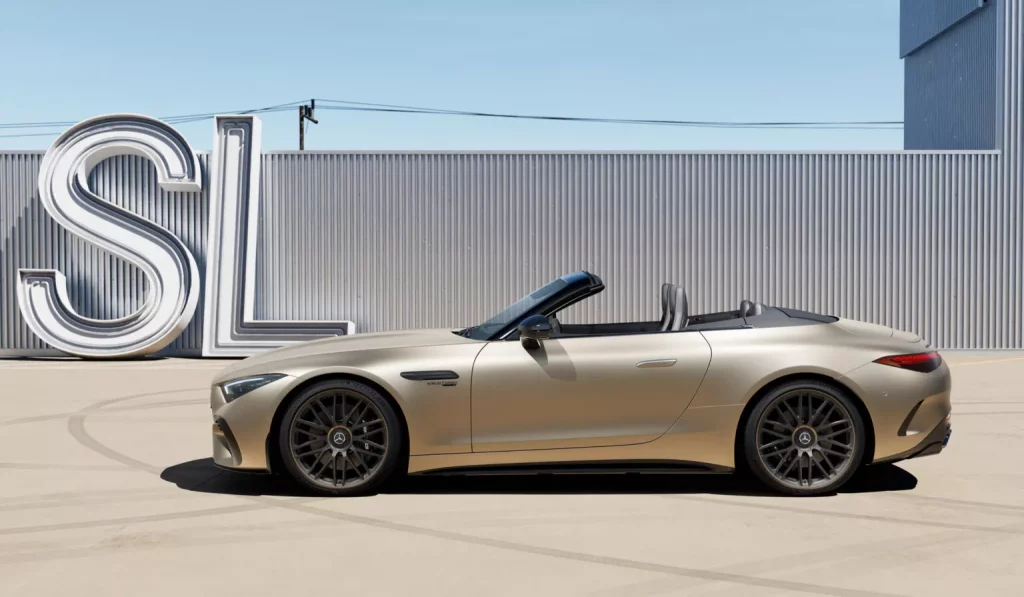 Golden Coast: El Mercedes-AMG SL 63 que se marca la división Manufaktur 5 Motor16 2024 Mercedes AMG SL 63 Manufaktur Golden 2 Motor16