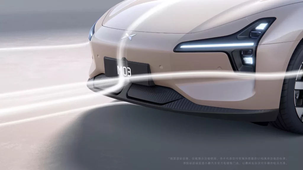 Xpeng Mona M03: El eléctrico low-cost que se ríe del Mercedes-Benz EQS 2 Motor16 2024 Xpeng Mona M03. Imagen detalle.