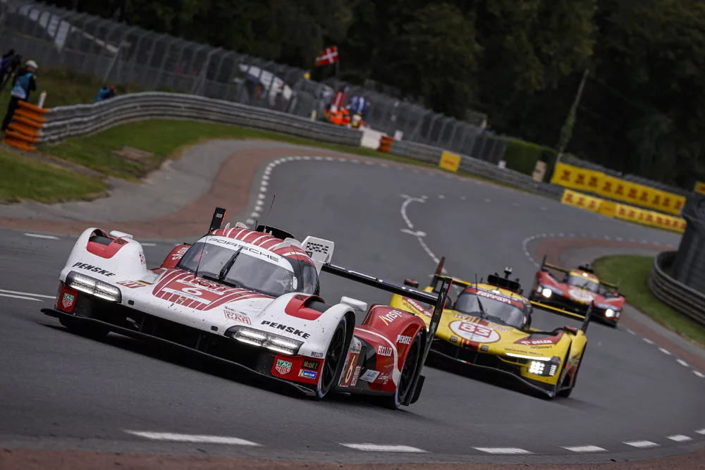 Miguel Molina y Ferrari vencen en 'el año del safety car' en Le Mans 18 Motor16 24 HORAS LE MANS PORSCHE 6 Motor16