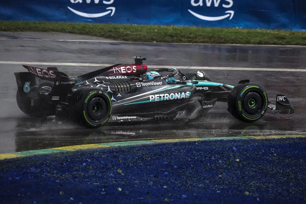 GP de Canadá: la lección de Verstappen y Red Bull, también sin el mejor coche 4 Motor16 EuropaPress 6020963 63 russell george gbr mercedes amg f1 team w15 action during the formula Motor16