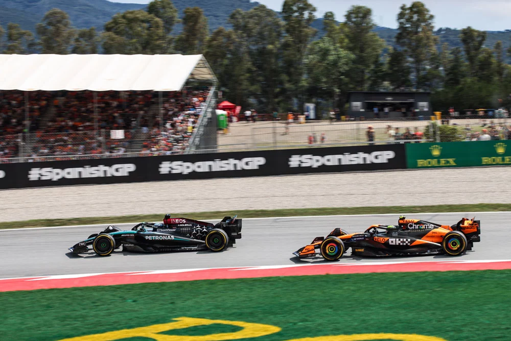 GP de España: ni profetas en su tierra, ni tampoco gana el más rápido 3 Motor16 GP DE ESPANA NORRIS RUSSELL Motor16