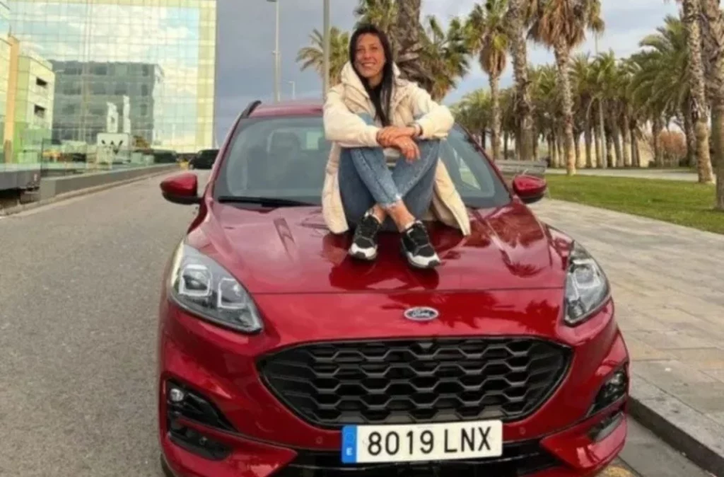 ¿Qué característica tiene el coche de Jennifer Hermoso?