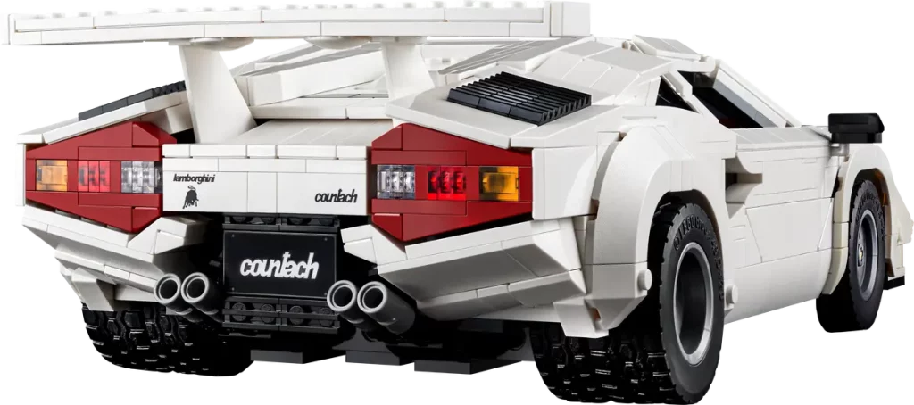 El Lamborghini Countach ya tiene una nueva versión de Lego 9 Motor16 Lamborghini COUNTACH LEGO3 Motor16