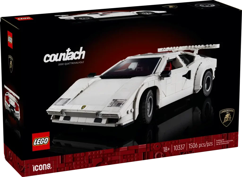 El Lamborghini Countach ya tiene una nueva versión de Lego 6 Motor16 Lamborghini COUNTACH LEGO6 Motor16