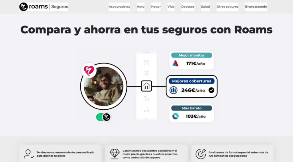 3 comparadores de seguros para tu patinete eléctrico. La única forma de ahorrarte unos euros 22 Motor16 Roams web Motor16