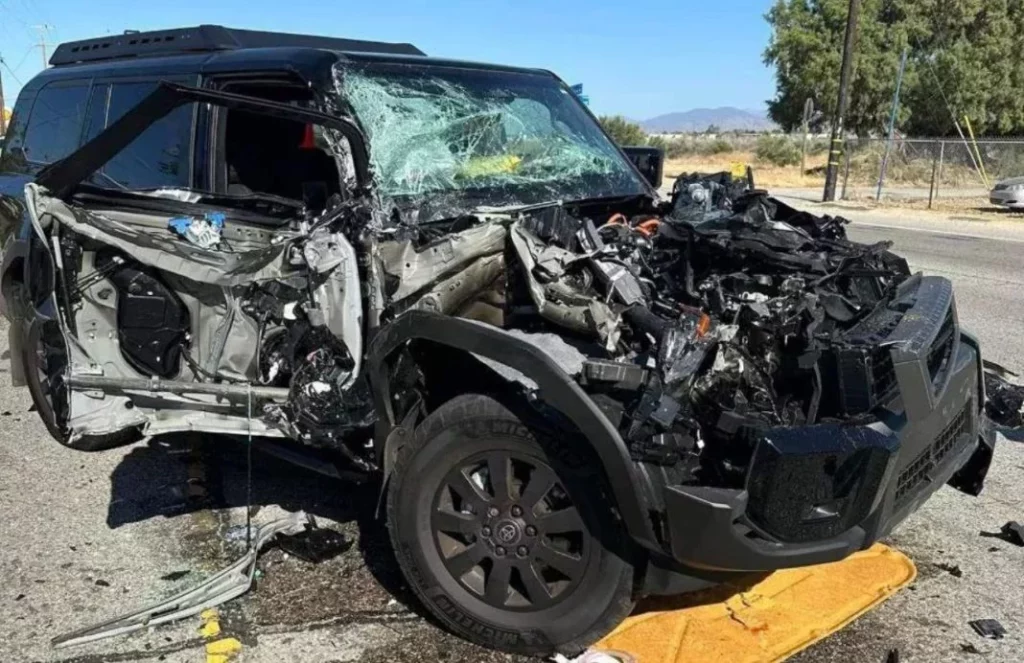 La primera unidad del nuevo Toyota Land Cruiser que va directa al desguace 1 Motor16 ¿Cómo fue el accidente que destruyó al Toyota Land Cruiser?