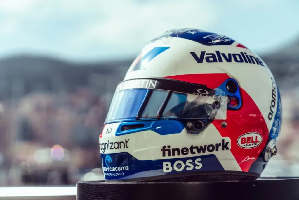 VALVOLINE CASCO FERNANDO ALONSO3 Motor16
