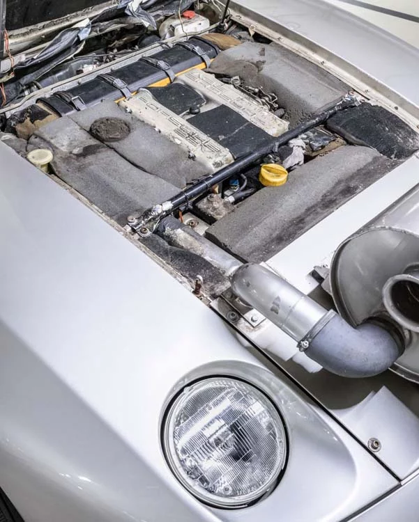 Este particular Porsche 928 tenía su explicación. ¿Para qué se creó? 10 Motor16 b 928 Testwagen GvS 072 Motor16