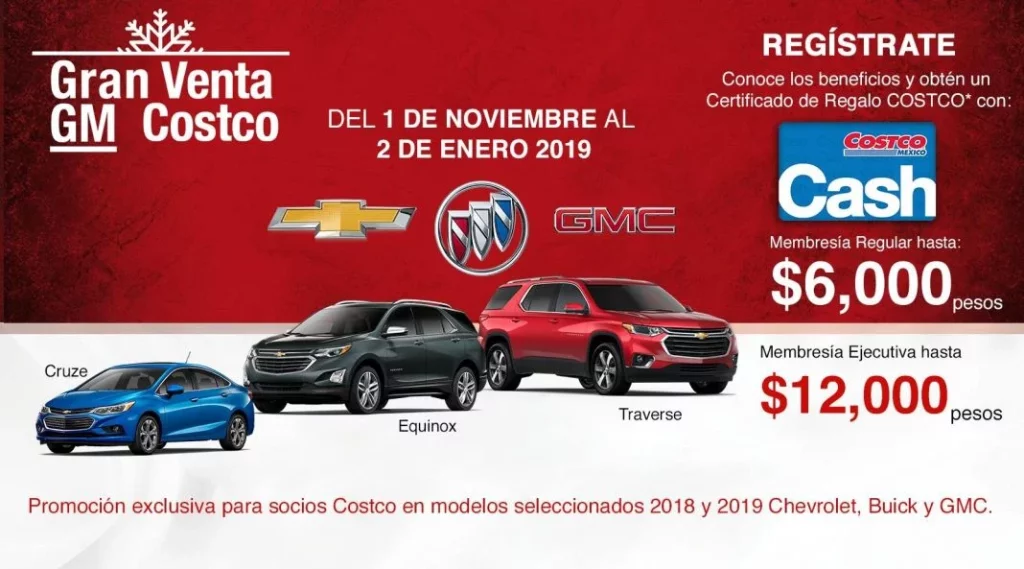 Además de comida, ropa o electrónica, este es el coche que te puedes comprar en Costco 2 Motor16 ¿Cómo es el acuerdo entre General Motor y Costco?