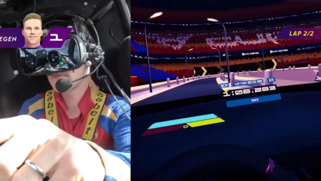 Jugadores del Barcelona se le animan a la realidad virtual de Cupra ¿Cómo les fue? 1 Motor16 Un Camp Nou Virtual creado por Cupra
