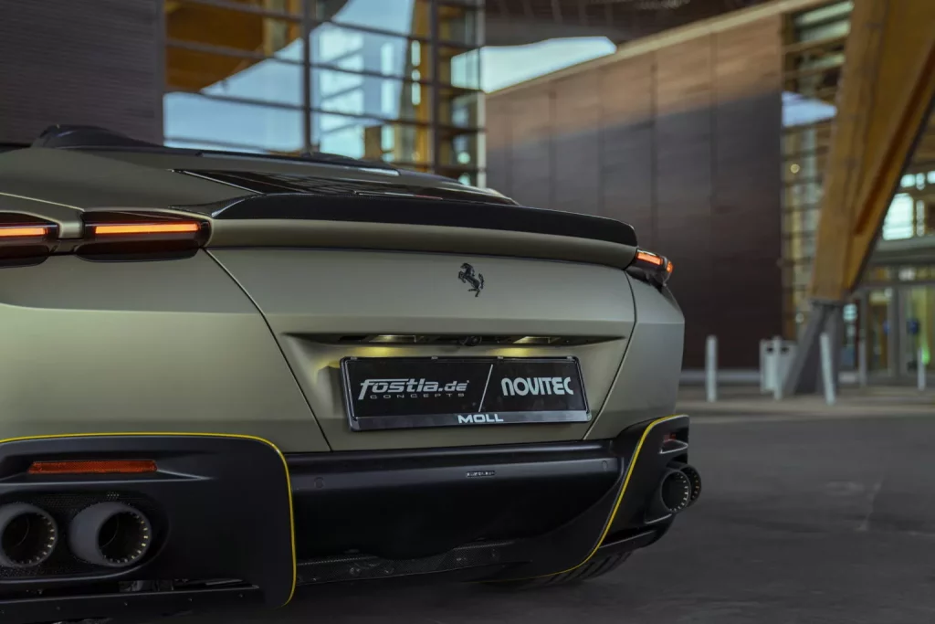 Fostla y Novitec dan un buen repaso al Ferrari Roma 19 Motor16 2024 Ferrari Roma Spider Fostla Novitec 11 Motor16