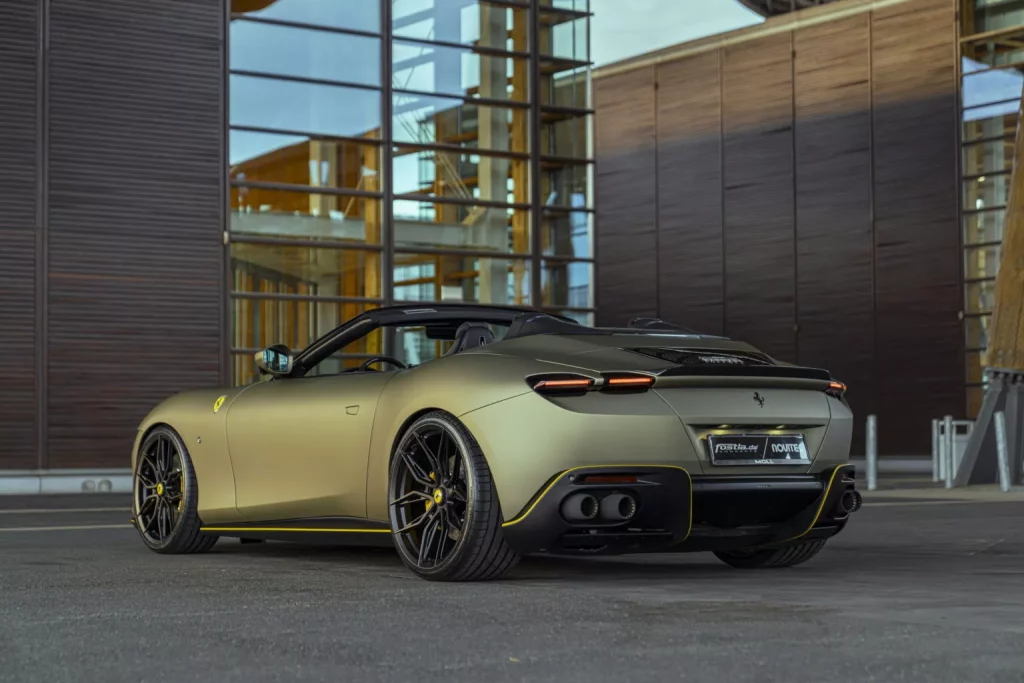 Fostla y Novitec dan un buen repaso al Ferrari Roma 12 Motor16 2024 Ferrari Roma Spider Fostla Novitec 13 Motor16