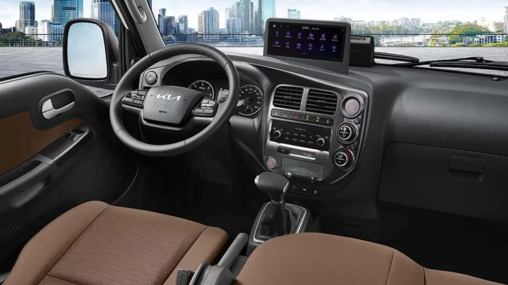2024 Kia Bongo. Imagen interior.