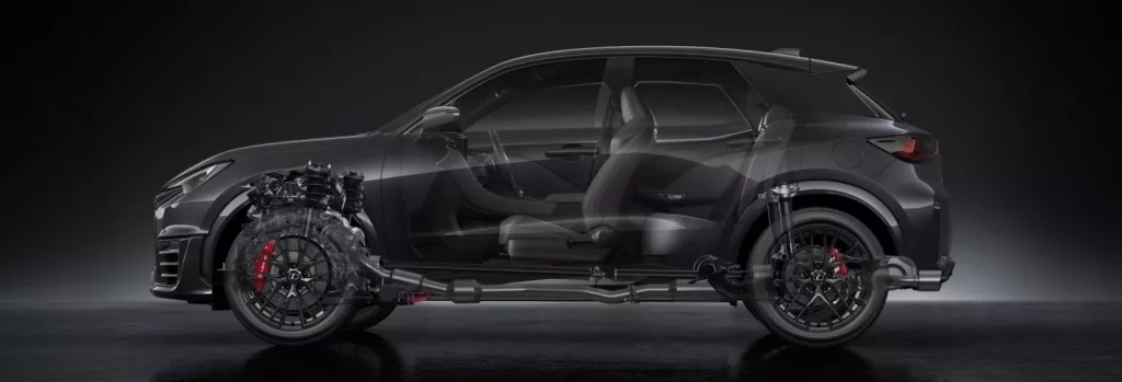 Lexus LBX Morizo RR: El Toyota GR Yaris se disfraza de picante SUV 45 Motor16 2024 Lexus LBX Morizo RR 42 Motor16
