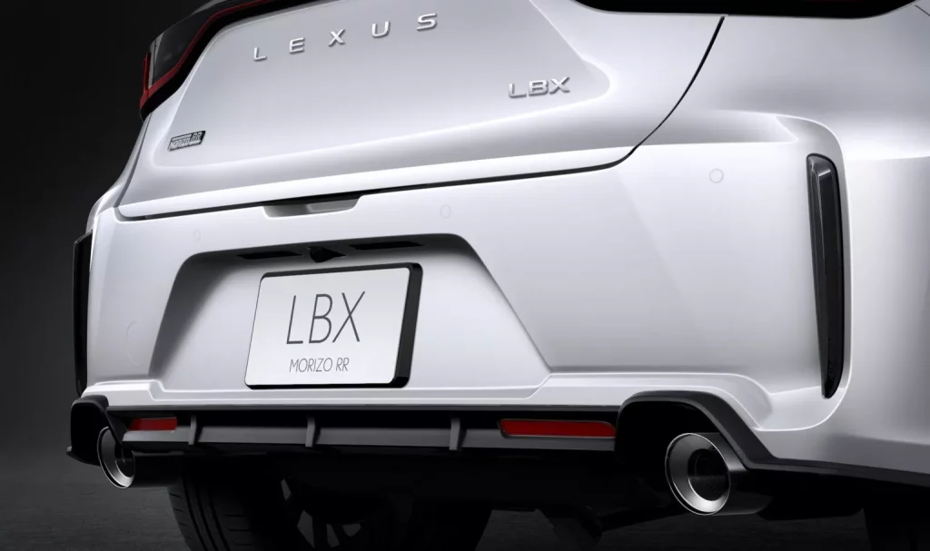 Lexus LBX Morizo RR: El Toyota GR Yaris se disfraza de picante SUV 18 Motor16 2024 Lexus LBX Morizo RR 8 Motor16