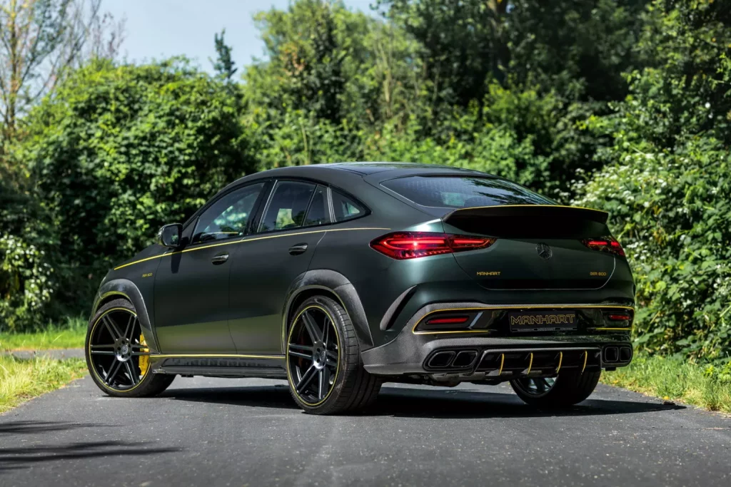 Manhart no le hace ascos a un Mercedes-AMG GLE 63 S 4Matic+ Coupé 2 Motor16 2024 Manhart GER 800. Mercedes-AMG GLE 63. Imagen trasera.