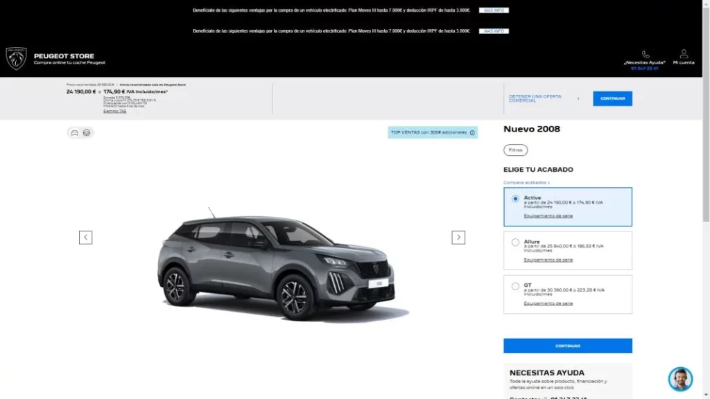 ¿Quieres un Peugeot? Así puedes comprarlo sin moverte de casa 1 Motor16 ComprasOnlinePeugeot2 Motor16