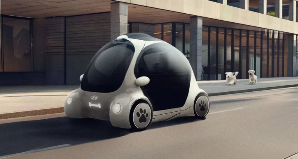 Hyundai ya sabe cómo será su coche autónomo de paseo para perros 6 Motor16 DOGBILITY HYUNDAI PERRO6 Motor16