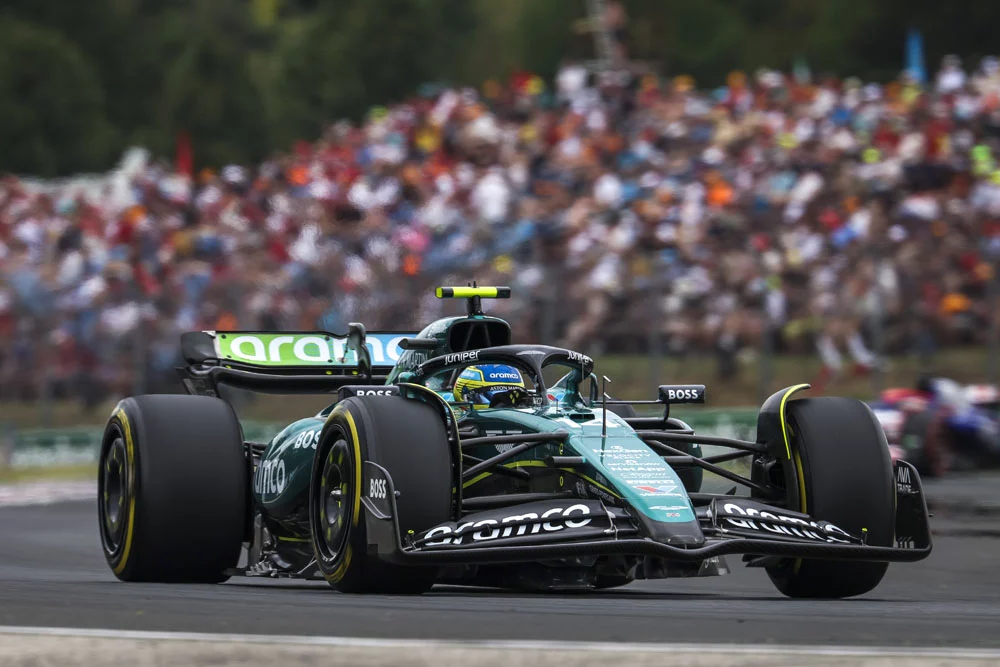 GP de Hungría: el día que Oscar Piastri y Max Verstappen se pusieron de los nervios 6 Motor16 EuropaPress 6099920 14 alonso fernando spa aston martin f1 team amr24 action during the formula Motor16