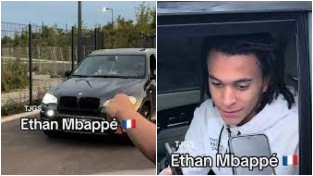 ¿Qué coche conduce Ethan Mbappé?