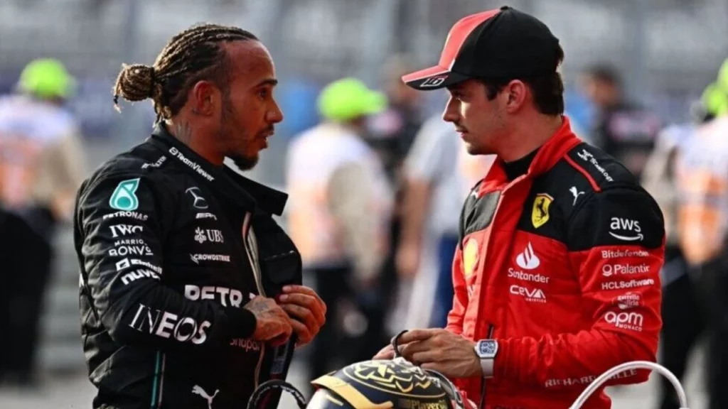 Hamilton y Leclerc dirimen su rivalidad de otra manera 1 Motor16 La buena relación entre Hamilton y Leclerec