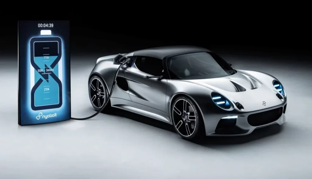 Este coche podría batir un récord de velocidad… pero no sobre el asfalto 1 Motor16 Otra marca va por el récord de la velocidad de carga de los Polestar 5