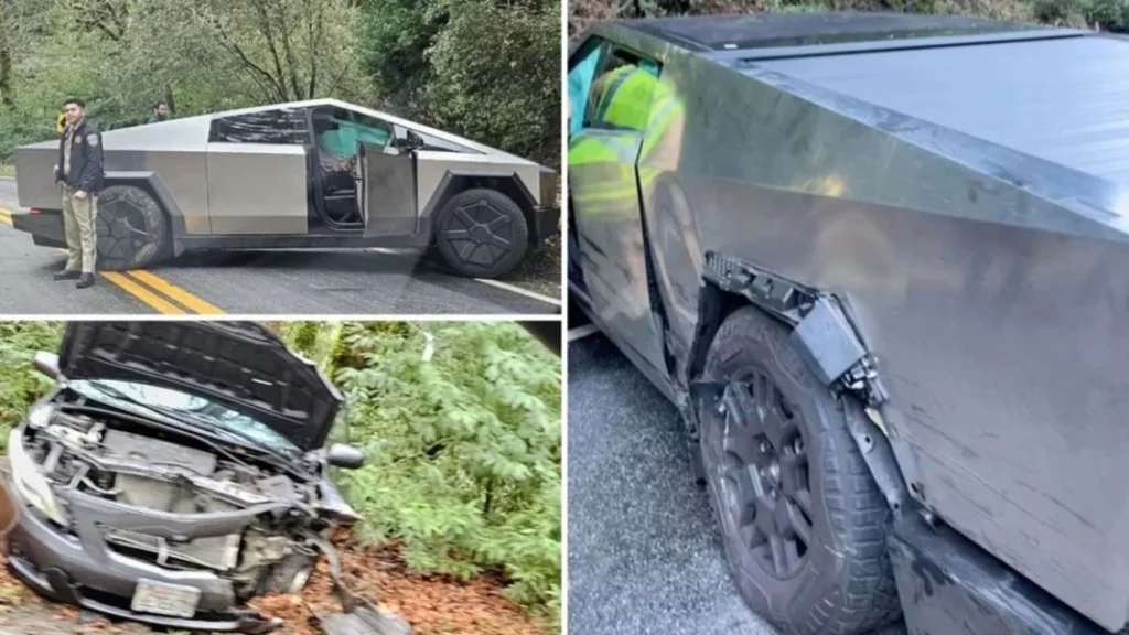 ¿Es una Tortuga? No, es otro Tesla Cybertruck mostrando su fragilidad 1 Motor16 El Tesla Cybertruck sigue dejando que desear…