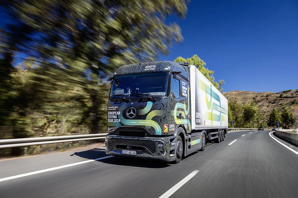 El largo viaje de Cabo Norte a Tarifa en el supercamión eléctrico de Mercedes 17 Motor16 VIAJE MERCEDES EACTROS 13 Motor16