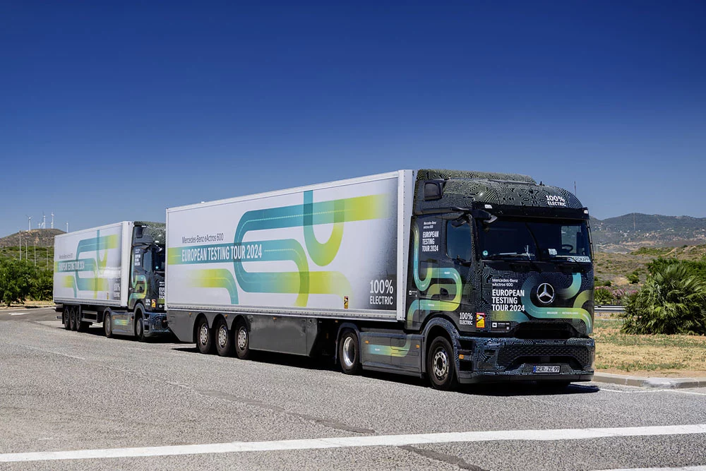 El largo viaje de Cabo Norte a Tarifa en el supercamión eléctrico de Mercedes 18 Motor16 VIAJE MERCEDES EACTROS 14 Motor16