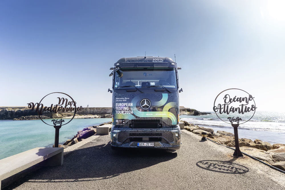 El largo viaje de Cabo Norte a Tarifa en el supercamión eléctrico de Mercedes 24 Motor16 VIAJE MERCEDES EACTROS 20 Motor16