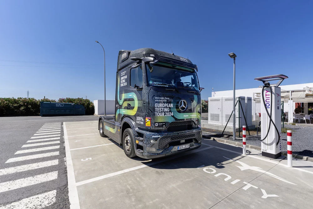 El largo viaje de Cabo Norte a Tarifa en el supercamión eléctrico de Mercedes 29 Motor16 VIAJE MERCEDES EACTROS 25 Motor16